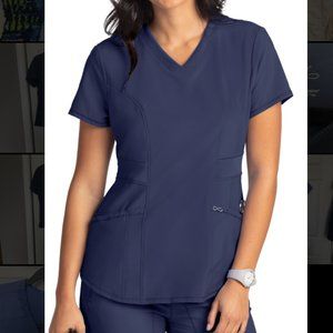 Navy Cherokee Infinity Scrub top M